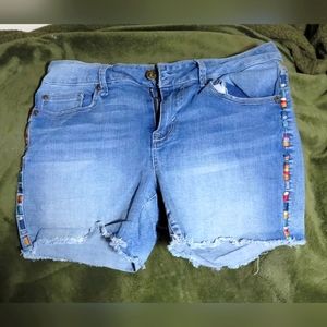 Women's jean shorts